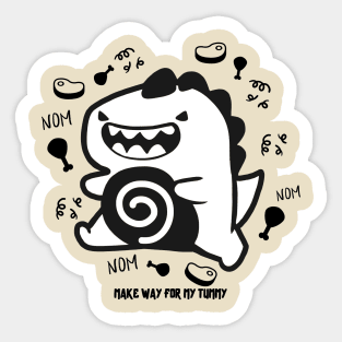 Stay Hungry Sticker